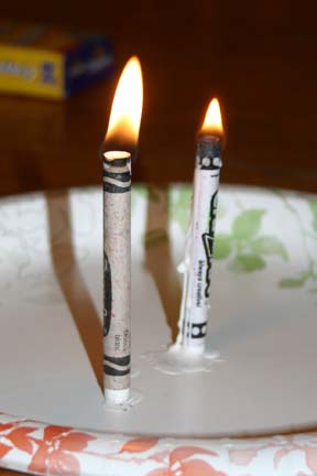 Can Crayons Be Used For A Candle? Science Experiment * Shannon's Grotto